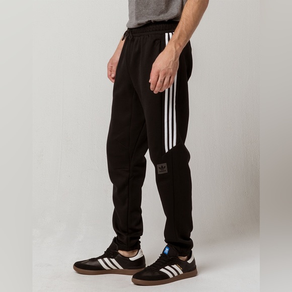 Adidas Black Track Sweatpants Medium